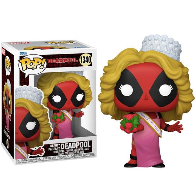 Funko Pop ! Marvel Deadpool Parody - (1340) Beauty Pageant Deadpool Figure 9Cm