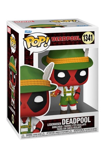Funko Pop ! Marvel Deadpool Parody - (1341) Lederhosen Deadpool Figure 9Cm