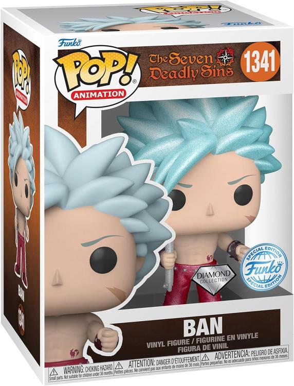 Funko Pop ! Animation Seven Deadly Sins (1341) Ban Diamond Special Edition Exm