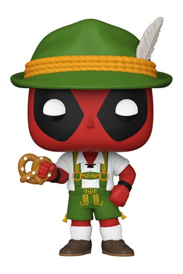 Funko Pop ! Marvel Deadpool Parody - (1341) Lederhosen Deadpool Figure 9Cm