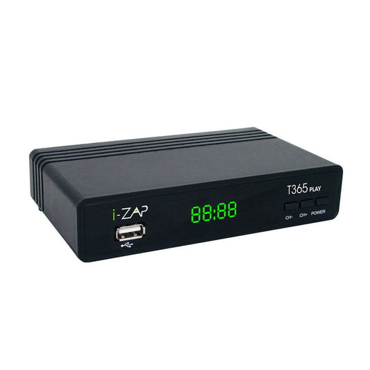 I-Zap Decoder T365 Play Dvbt2 Hevc 10 Bit Hd Ota Usb Digitale Terrestre Hd Tv