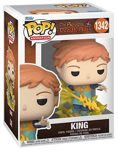 Funko Pop ! Animation Seven Deadly Sins (1342) King Vinyl Figure 9Cm Anime