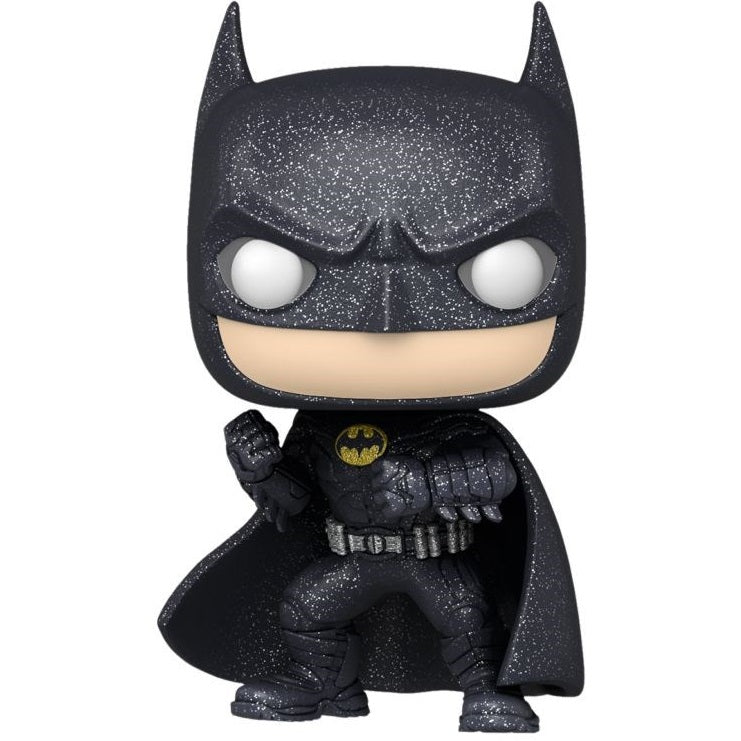Funko Pop ! Movies The Flash - (1342) Batman Diamond Special Edition Figure 9Cm