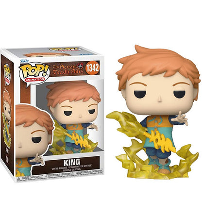Funko Pop ! Animation Seven Deadly Sins (1342) King Vinyl Figure 9Cm Anime