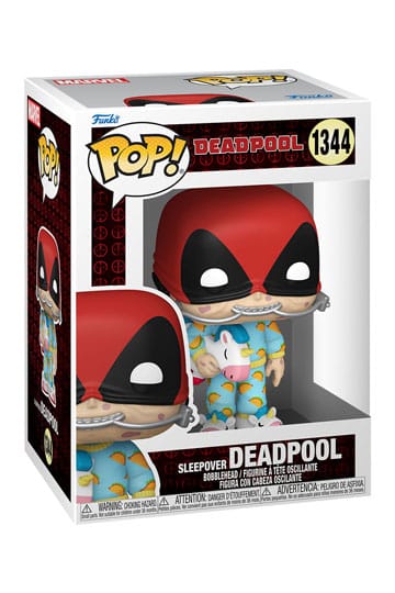 Funko Pop ! Marvel Deadpool Parody - (1344) Sleepover Deadpool Vinyl Figure 9Cm