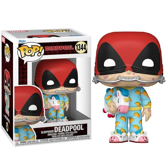 Funko Pop ! Marvel Deadpool Parody - (1344) Sleepover Deadpool Vinyl Figure 9Cm