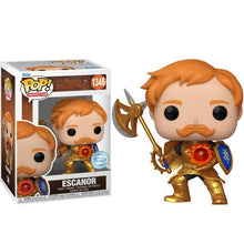 Funko Pop ! Animation Seven Deadly Sins (1346) Escanor W/Axe Special Edition Exm