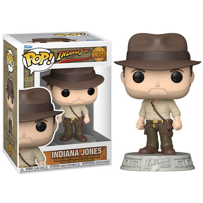 Funko Pop ! Movies - Indiana Jones - (1350) Indiana Jones Vinyl Figure 9Cm