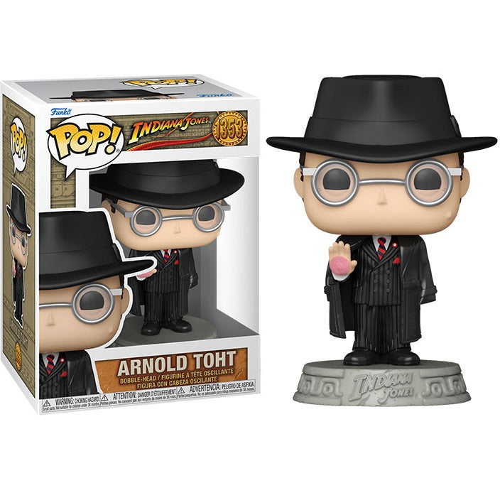 Funko Pop ! Movies - Indiana Jones - (1353) Arnold Toht Vinyl Figure 9Cm