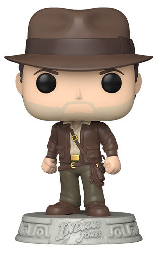 Funko Pop ! Movies Indiana Jones -(1355) Indiana Jones W/Jacket Vinyl Figure 9Cm