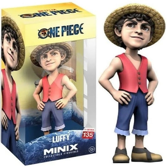 Minix: One Piece - Monkey D.Luffy (Tv Series 135) Anime Figure Rubber Da 12Cm