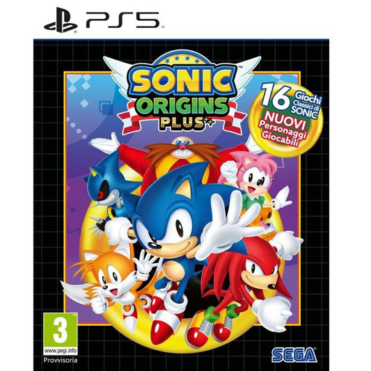 Sonic Origins Plus Day One Edition Ps5 Gioco Playstation 5 Pal Ita Nuovo