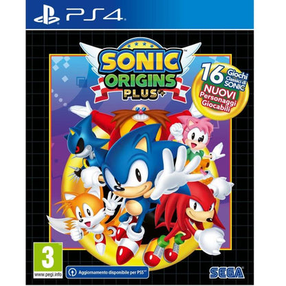 Sonic Origins Plus Day One Edition Ps4 Gioco Playstation 4 Pal Ita Nuovo Up Ps65