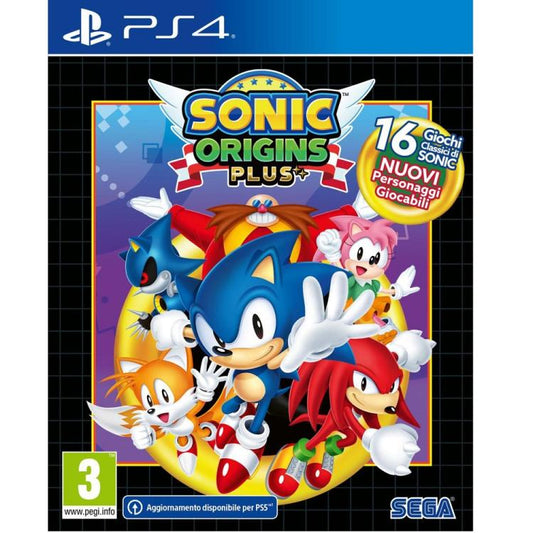 Sonic Origins Plus Day One Edition Ps4 Gioco Playstation 4 Pal Ita Nuovo Up Ps65