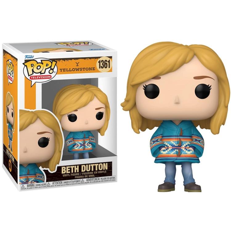 Funko Pop ! Television - Yellowstone : (1361) Beth Dutton Vinyl Figure 9Cm Nuovo