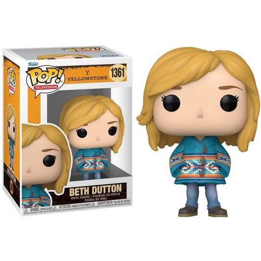 Funko Pop ! Television - Yellowstone : (1361) Beth Dutton Vinyl Figure 9Cm Nuovo