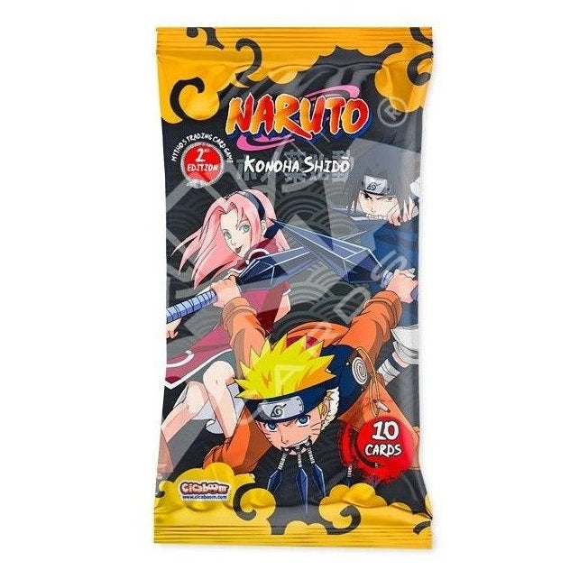 Naruto Mythos 2nd Edition (Pack 1 Busta 10 Cards ENG) Carte Collezionabili - TCG 1 Pacchetto