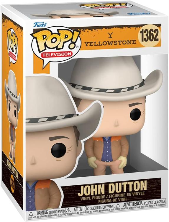 Funko Pop! Television - Yellowstone : (1362) John Dutton Vinyl Figure 9Cm Nuovo