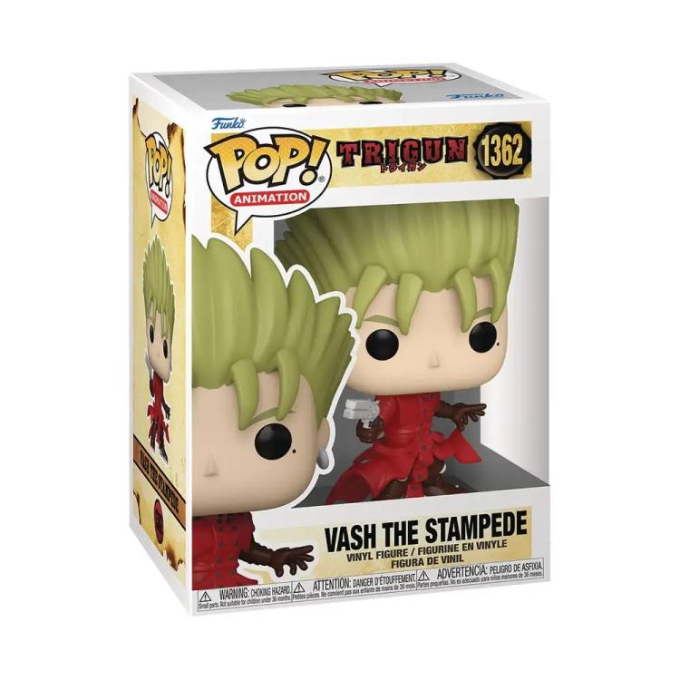 Funko Pop ! Animation Trigun S1 - (1362) Vash The Stampede Vinyl Figure 9Cm