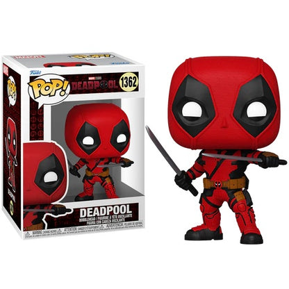 Funko Pop ! Marvel Studios - Deadpool & Wolverine (1362) Deadpool Figure 9Cm