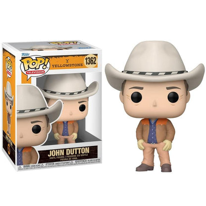 Funko Pop! Television - Yellowstone : (1362) John Dutton Vinyl Figure 9Cm Nuovo