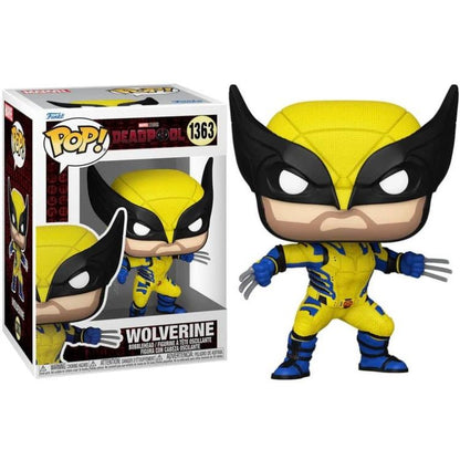 Funko Pop ! Marvel Studios - Deadpool & Wolverine (1363) Wolverine Figure 9Cm