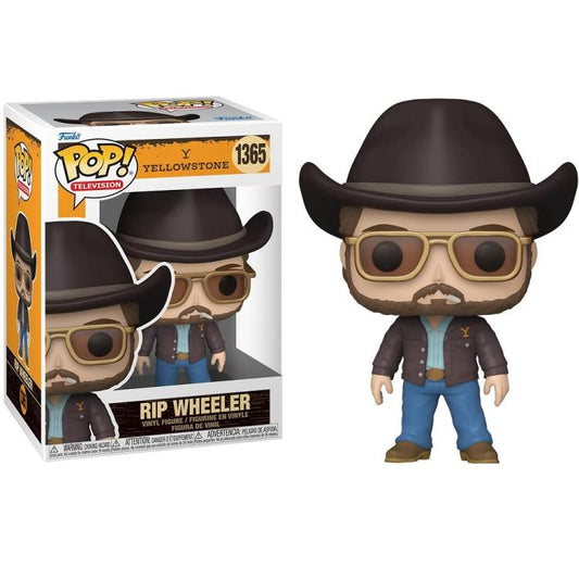 Funko Pop ! Television - Yellowstone : (1365) Rip Wheeler Vinyl Figure 9Cm Nuovo