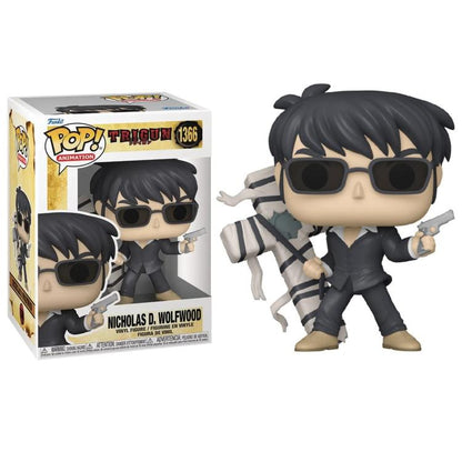 Funko Pop ! Animation Trigun S1 - (1366) Nicholas D. Wolfwood Vinyl Figure 9Cm