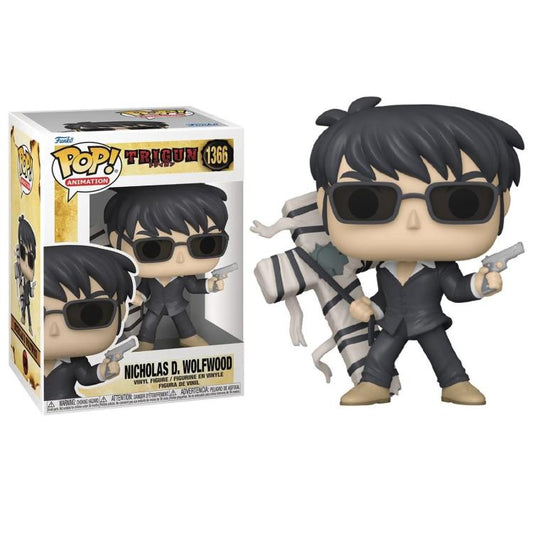 Funko Pop ! Animation Trigun S1 - (1366) Nicholas D. Wolfwood Vinyl Figure 9Cm