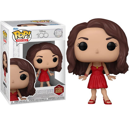 Funko Pop ! Movies Disney 100Th - High School Musical (1366) Gabriella Vinyl 9Cm