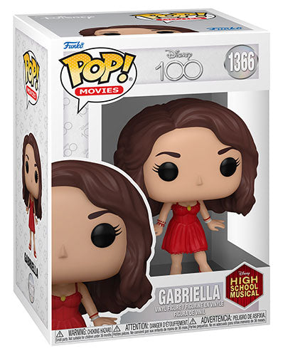 Funko Pop ! Movies Disney 100Th - High School Musical (1366) Gabriella Vinyl 9Cm