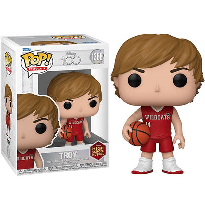 Funko Pop ! Movies Disney 100Th - High School Musical (1368) Troy Vinyl 9Cm