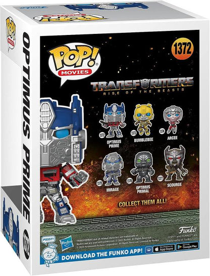 Funko Pop! Movies: Transformers Rise Of The Beasts (1372) Optimus Prime - Figure