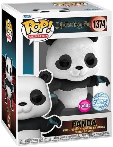 Funko Pop ! Animation Jujutsu Kaisen (1374) Panda Flocked Special Edition Vinyl