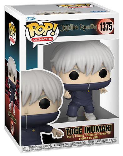 Funko Pop ! Animation Jujutsu Kaisen S2 - (1375) Toge Inumaki Vinyl Figure 9Cm