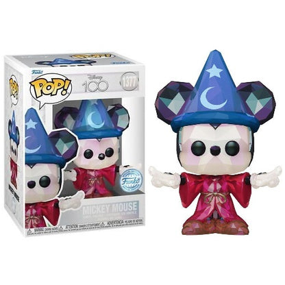 Funko Pop ! Disney 100Th (1377) Mickey Mouse Special Edition Vinyl Figure 9Cm