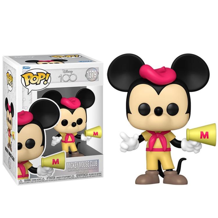Funko Pop ! Disney 100Th - (1379) Mickey Mouse Club Vinyl Figure 9Cm Topolino