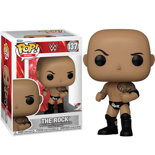 Funko Pop ! Wwe - (137) The Rock (Final) Vinyl Figure 9Cm Wrestling