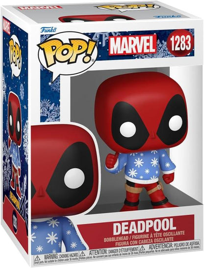 Funko Pop ! Marvel (1283) Deadpool Figure Collect Them All! Christmas Holiday