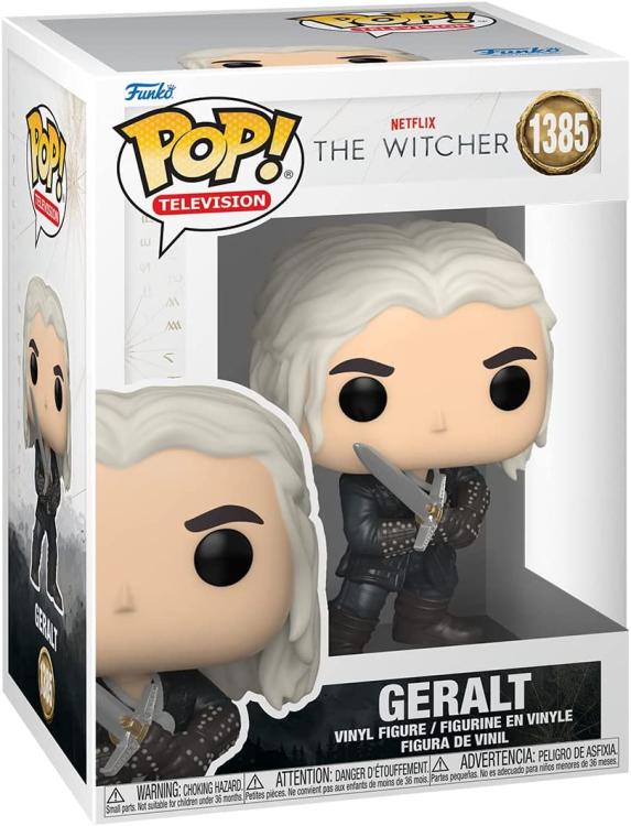 Funko Pop ! Television Netflix The Witcher S2 - (1385) Geralt W/ Sword In Stock