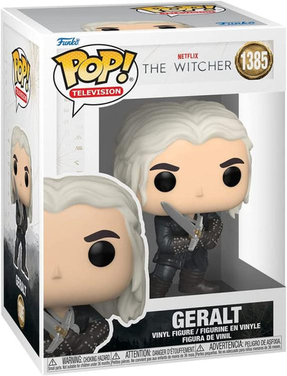 Funko Pop ! Television Netflix The Witcher S2 - (1385) Geralt W/ Sword In Stock