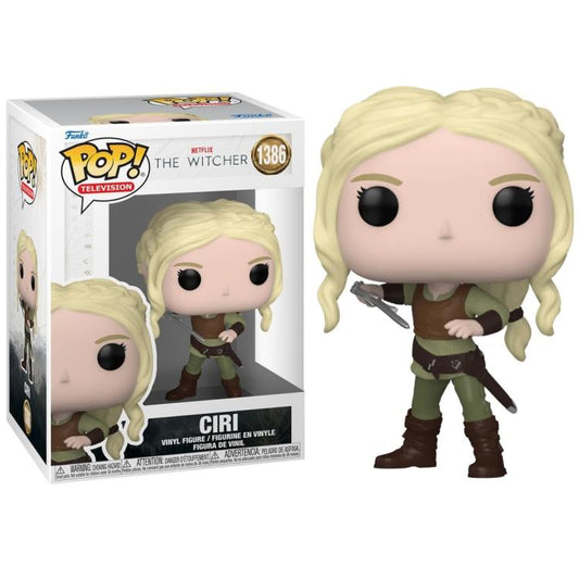 Funko Pop ! Television Netflix The Witcher S2 -(1386) Ciri W / Sword Figure 9Cm
