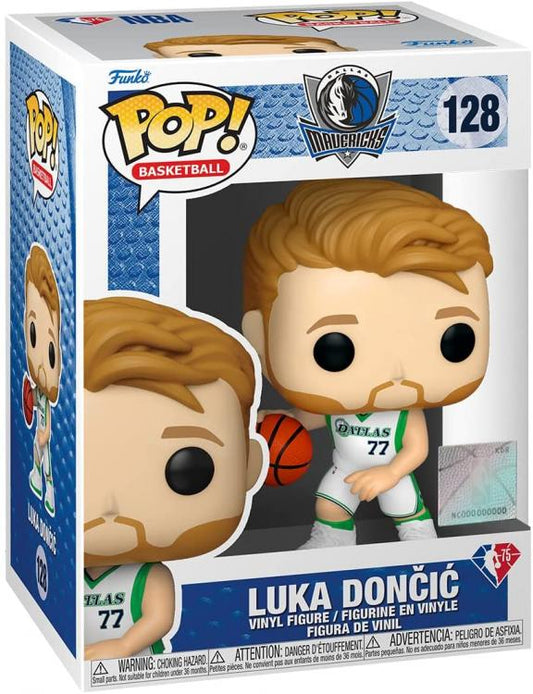Funko Pop ! Nba Dallas Mavericks - (128) Luka Doncic Figure Vinyl Action Figure