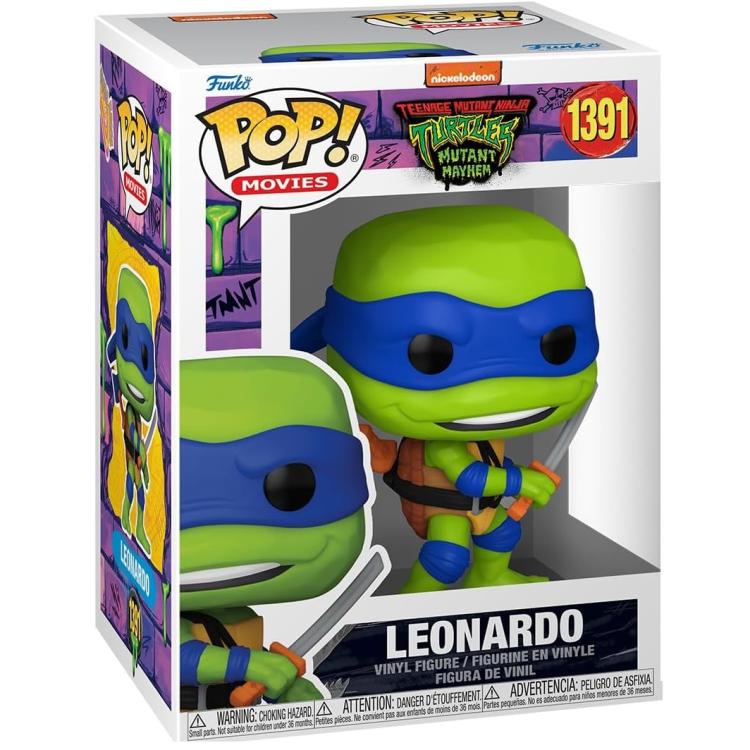 Funko Pop! Movies Tmnt Teenage Mutant Ninja Turtles : Leonardo (1391) Tartarughe