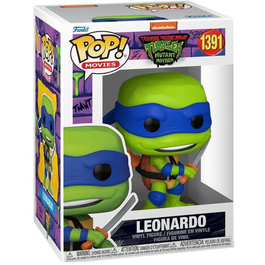 Funko Pop! Movies Tmnt Teenage Mutant Ninja Turtles : Leonardo (1391) Tartarughe