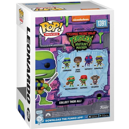 Funko Pop! Movies Tmnt Teenage Mutant Ninja Turtles : Leonardo (1391) Tartarughe