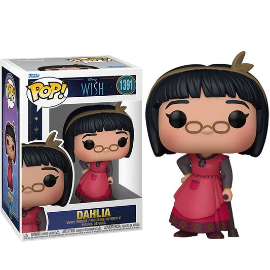 Funko Pop ! Disney Wish (1391) Dahlia Vinyl Figure 9Cm Statua Collezione