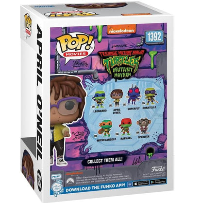 Funko Pop! Movies Tmnt Teenage Mutant Ninja Turtles April O'Neal 1392 Tartarughe