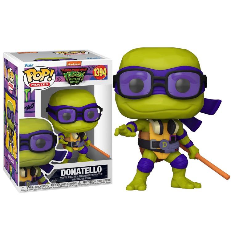 Funko Pop! Movies: Tmnt Teenage Mutant Ninja Turtles Donatello (1394) Tartarughe