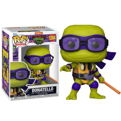 Funko Pop! Movies: Tmnt Teenage Mutant Ninja Turtles Donatello (1394) Tartarughe